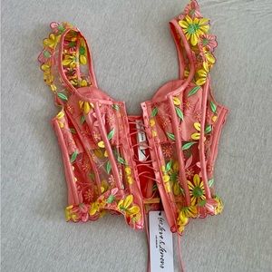 FOR LOVE AND LEMONS CORSET TOP